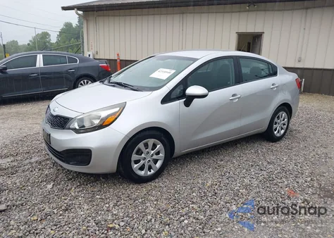 2013 Kia Rio Lx из США, поврежденный, VIN KNADM4A31D6272465